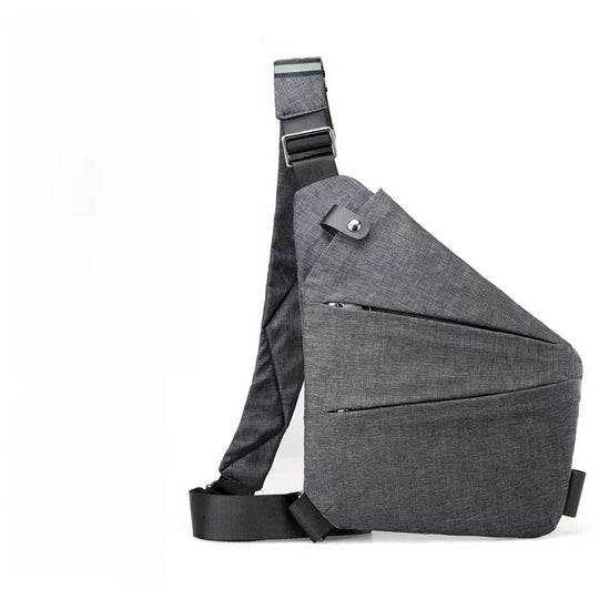 Adjustable Crossbody Sling Bag with Padded Air Mesh Back Panel