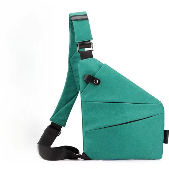 Adjustable Crossbody Sling Bag with Padded Air Mesh Back Panel