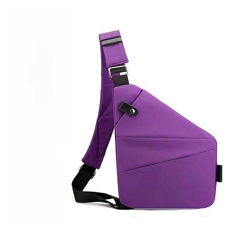 Adjustable Crossbody Sling Bag with Padded Air Mesh Back Panel