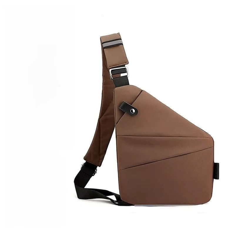 Adjustable Crossbody Sling Bag with Padded Air Mesh Back Panel
