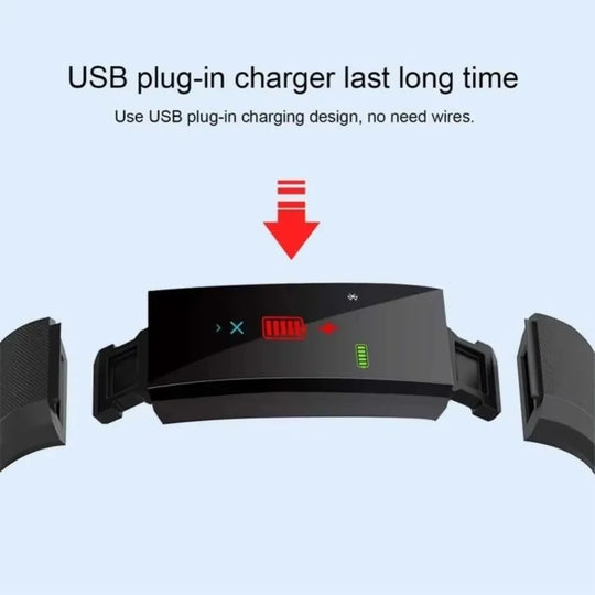 Unisex Sports Smart Watch with Daily Movement Tracking Features