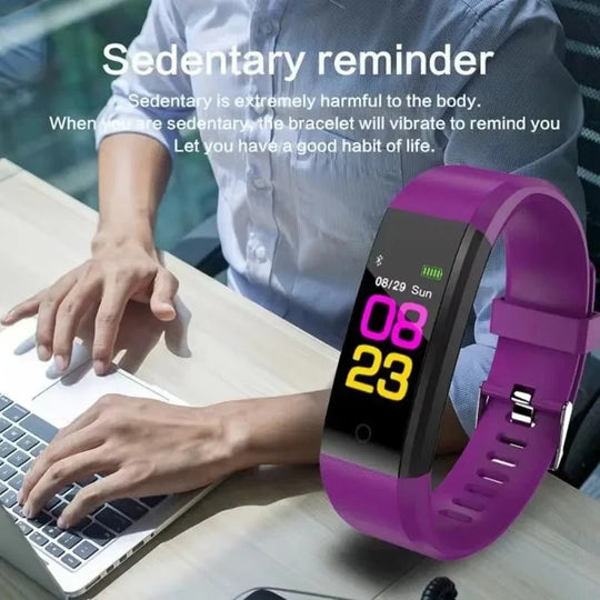 Unisex Sports Smart Watch with Daily Movement Tracking Features