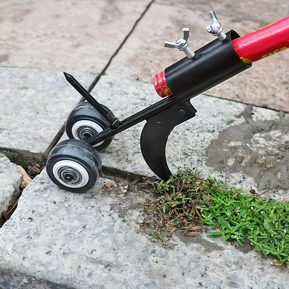 Weed Removal Roller Tool for Cracks and Crevices