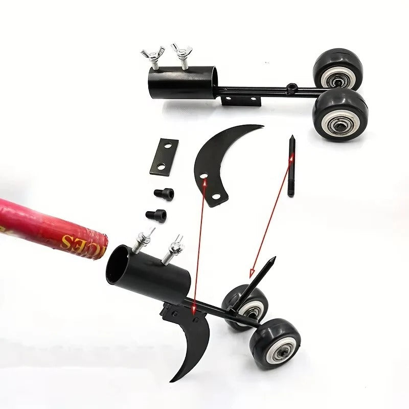 Weed Removal Roller Tool for Cracks and Crevices