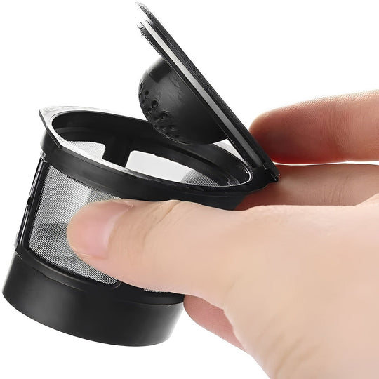 Reusable Coffee Filters 3 Pack with Stainless Steel Micro Hole Screen