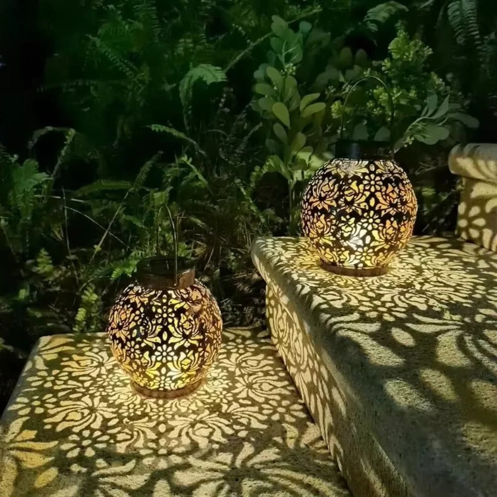 Decorative Garden Solar Lantern Light