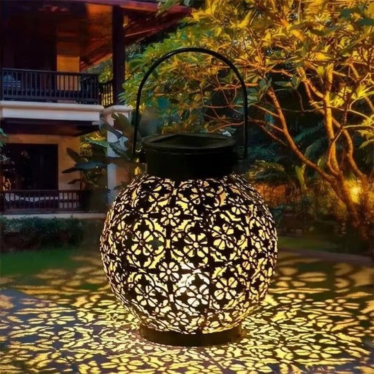 Decorative Garden Solar Lantern Light