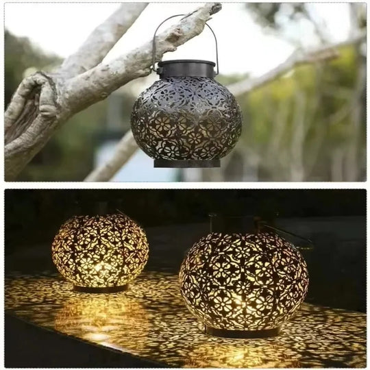 Decorative Garden Solar Lantern Light