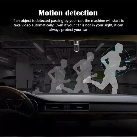 Mini 1080P Dash Camera with Rotating Lens and Night Vision Sensor