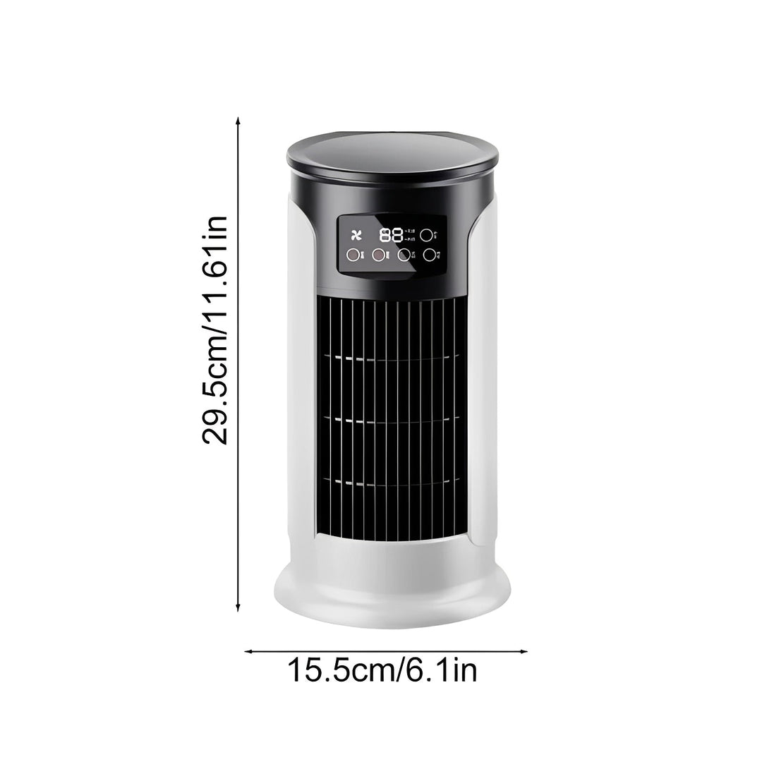 Portable Evaporative Cooling Fan with 10 oz Water Reservoir