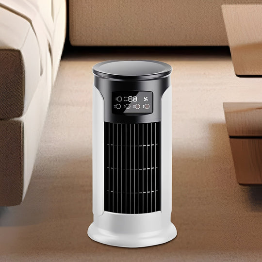 Portable Evaporative Cooling Fan with 10 oz Water Reservoir