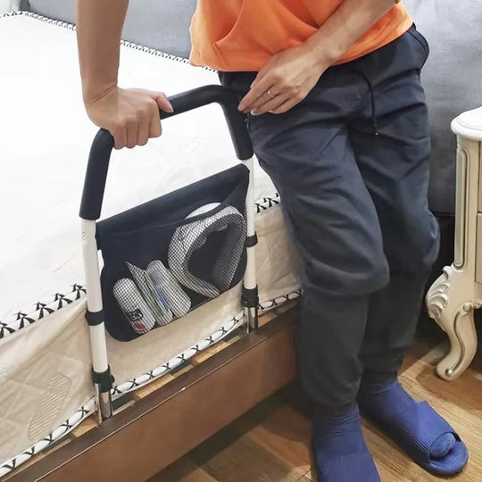 Bedside Support Rail for Sitting and Standing Assistance