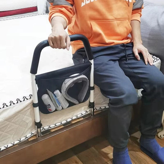 Bedside Support Rail for Sitting and Standing Assistance