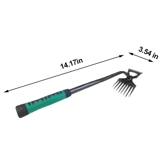 8 Tooth Hand Hoe for Garden and Light Farming Use
