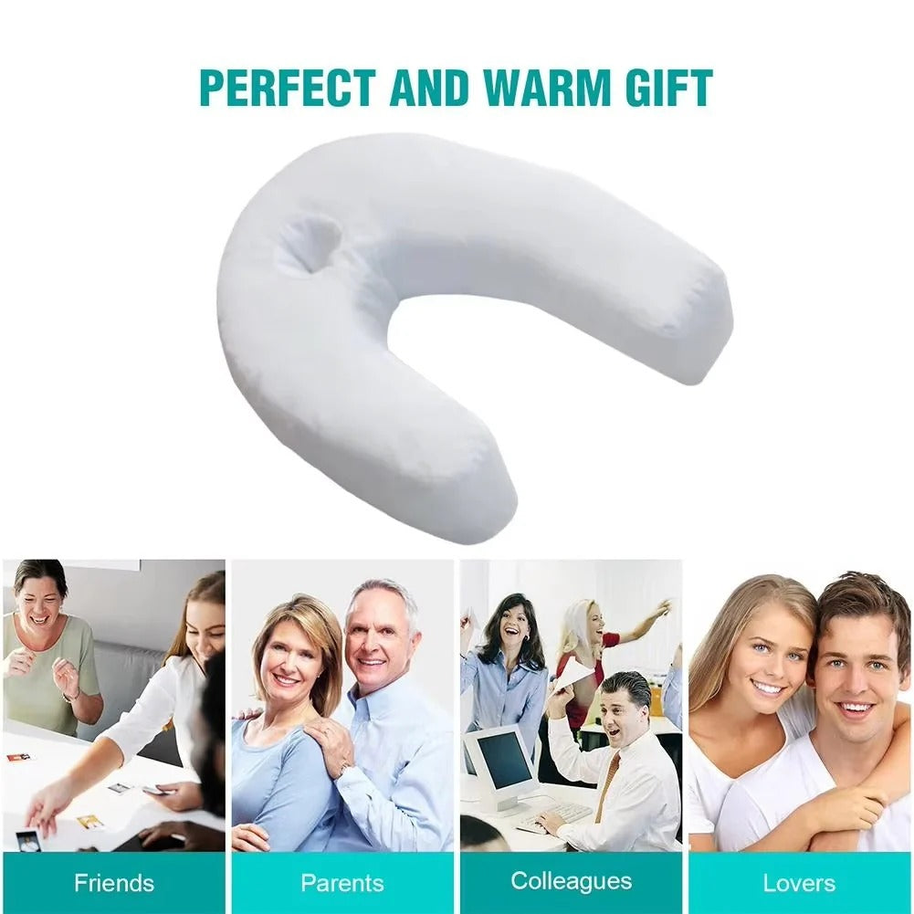 Ergonomic Side Sleeper Pillow with Contoured U Shape
