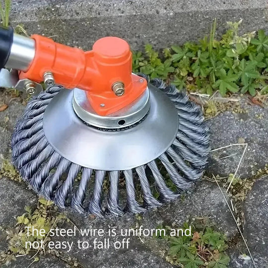 Metal Wire Brush Cutter Attachment for Trimmers