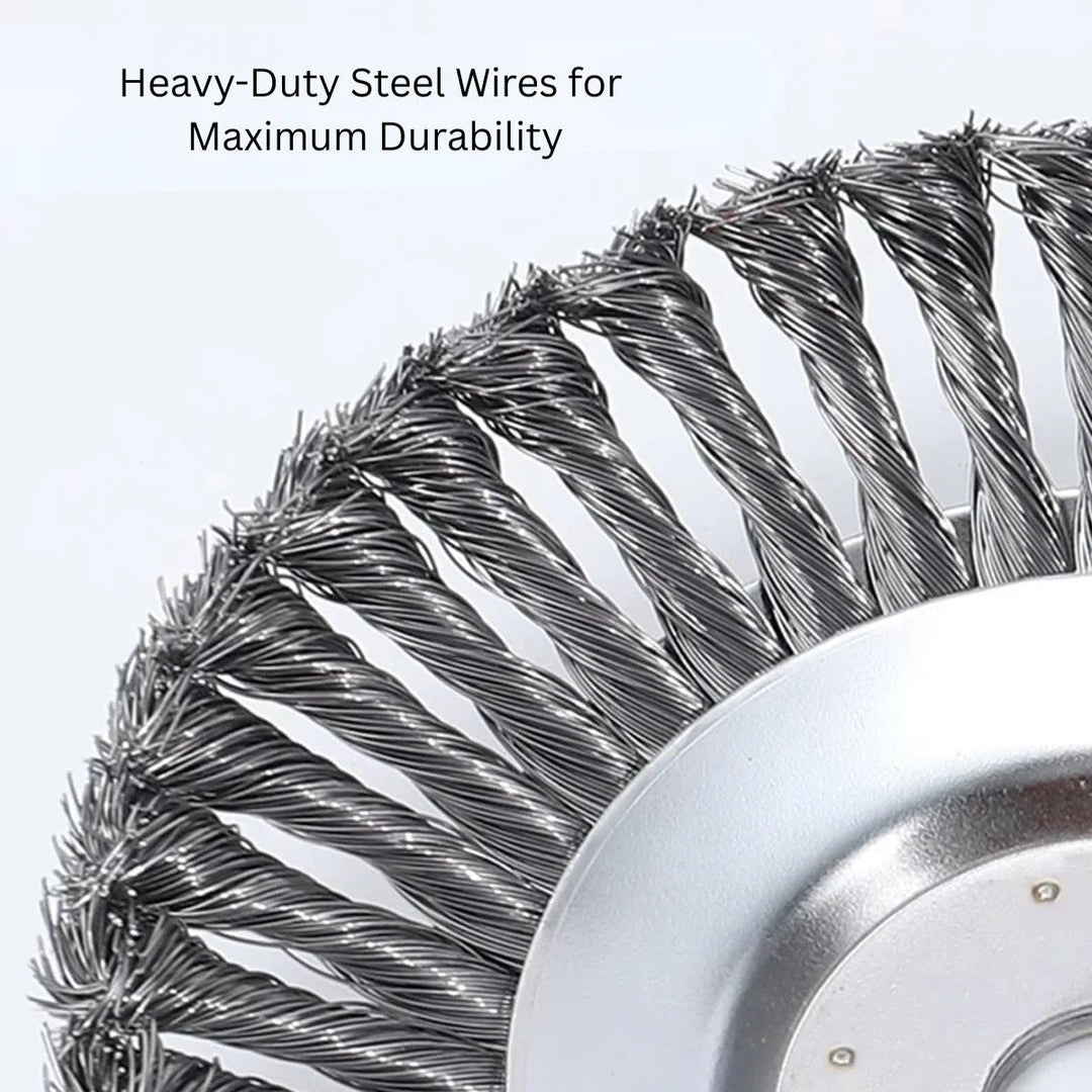Metal Wire Brush Cutter Attachment for Trimmers
