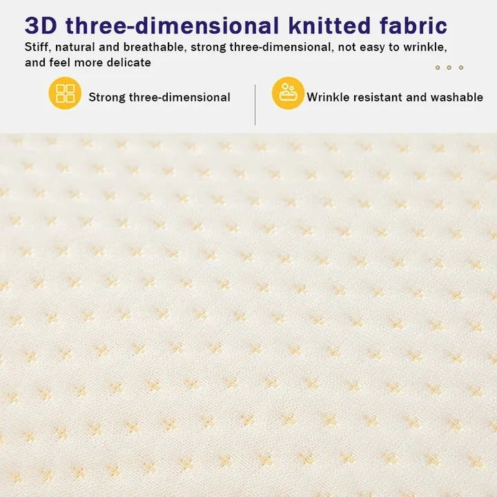 Memory Foam Couple Pillow with L Shaped Arm Channel Design