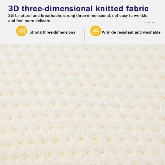 Memory Foam Couple Pillow with L Shaped Arm Channel Design