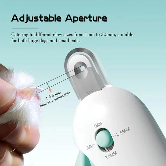 Pet Nail Trimmer with Stainless Steel Blades and Nail Guard
