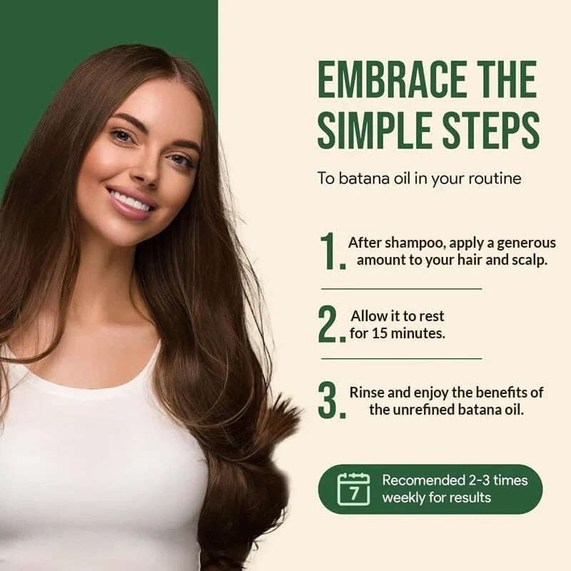 Natural Batana Oil for Hair Moisture and Care