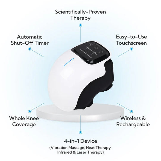 Knee Massager with Heat and Vibration for Comfort Support