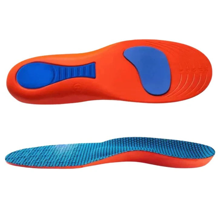 Foot Support Insoles with Arch and Heel Design