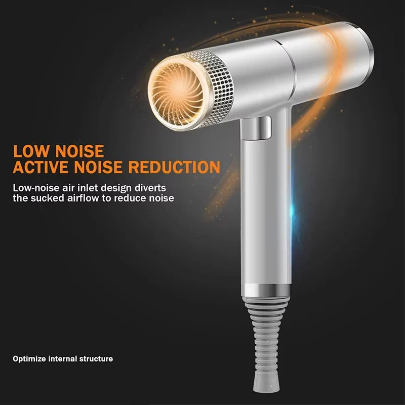 Lightweight Hair Dryer with Precision Nozzle for Styling