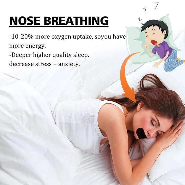 Sleep Mouth Tape for Nasal Breathing Support
