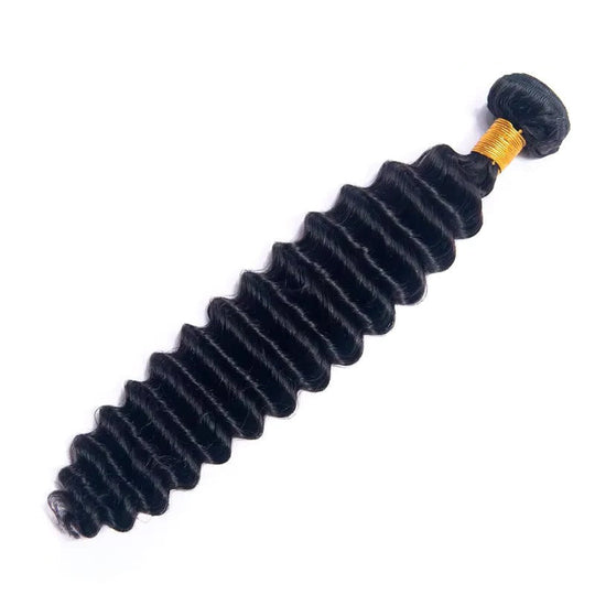 Remy Human Hair Deep Wave Extensions, Multiple Length Options