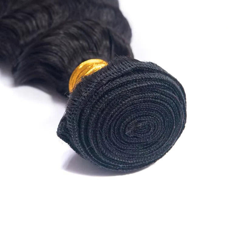 Remy Human Hair Deep Wave Extensions, Multiple Length Options