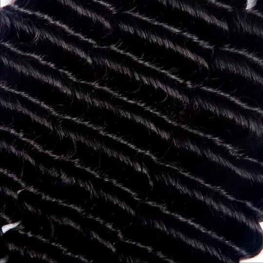 Remy Human Hair Deep Wave Extensions, Multiple Length Options