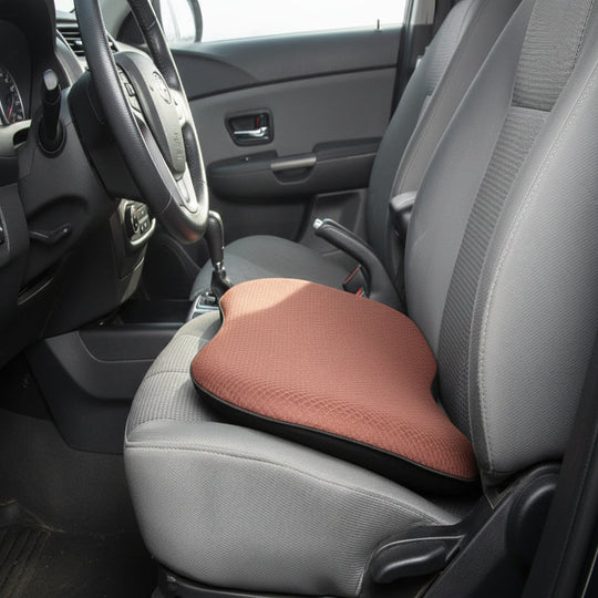 Memory Foam Car Seat Cushion for Added Height and Seating Comfort