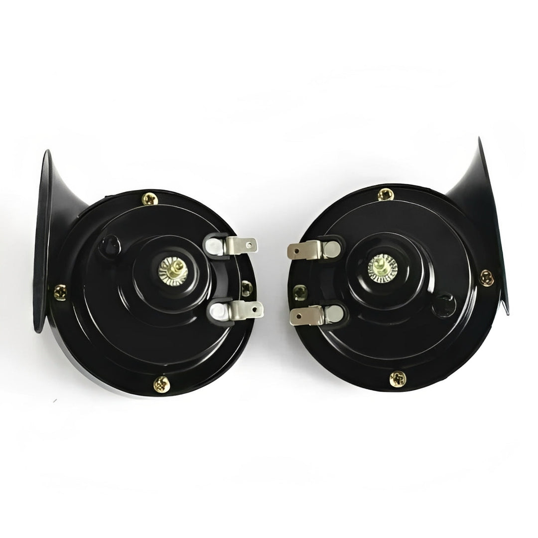 Electric Vehicle Horn with Integrated Compressor