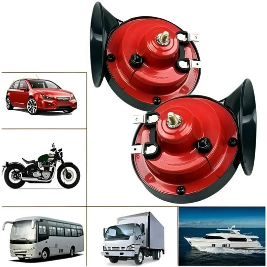 Electric Vehicle Horn with Integrated Compressor