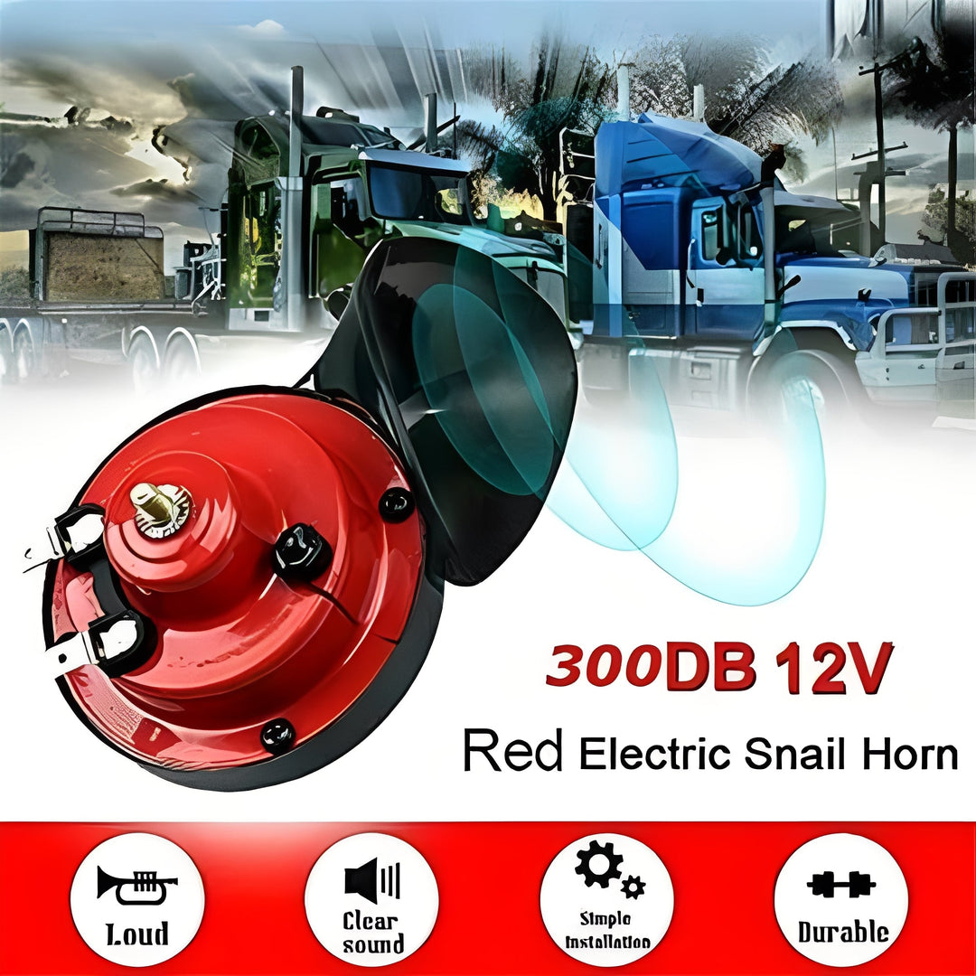 Electric Vehicle Horn with Integrated Compressor