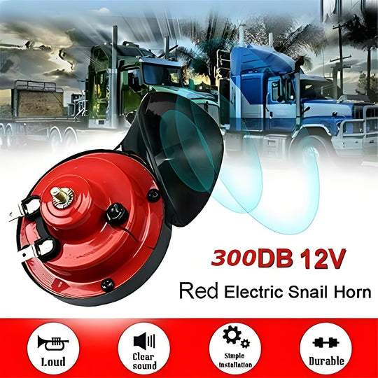 Electric Vehicle Horn with Integrated Compressor