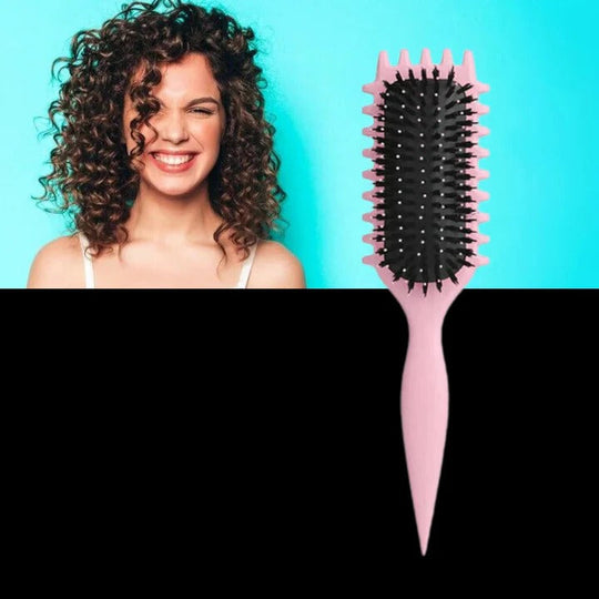 Hair Styling Brush for Curl Shaping and Blow Dry Use