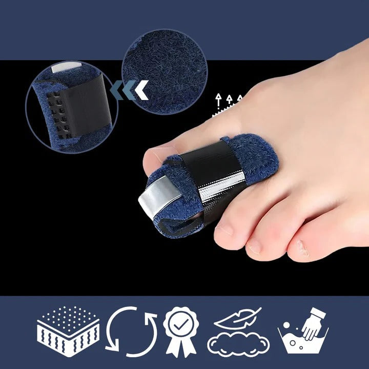 Toe Positioning Support with Breathable Design