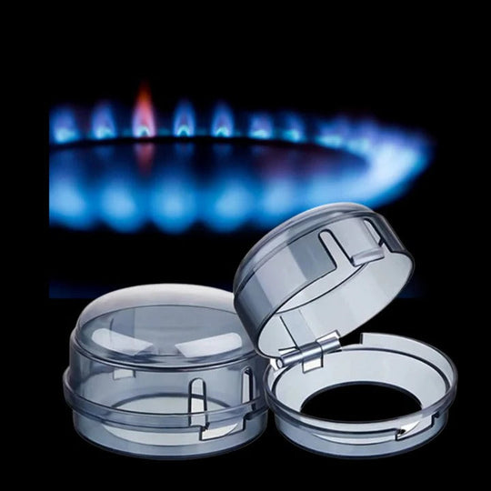 Snap On Stove Knob Covers for Household Use, 4 Piece Set