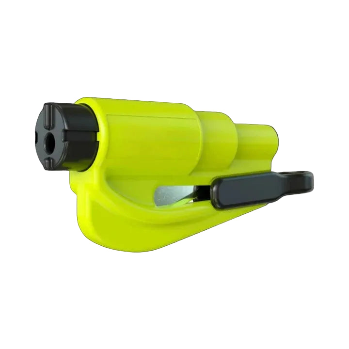 Portable 2 in 1 Car Safety Tool for Tempered Windows