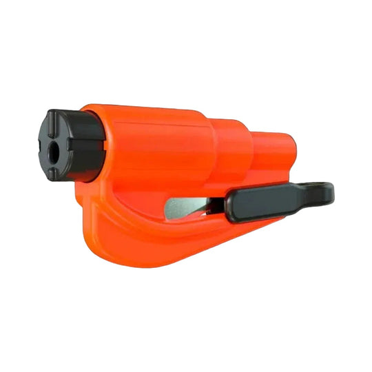 Portable 2 in 1 Car Safety Tool for Tempered Windows
