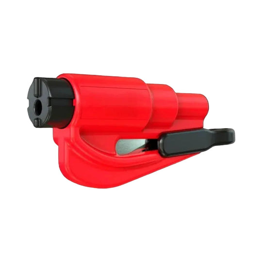 Portable 2 in 1 Car Safety Tool for Tempered Windows