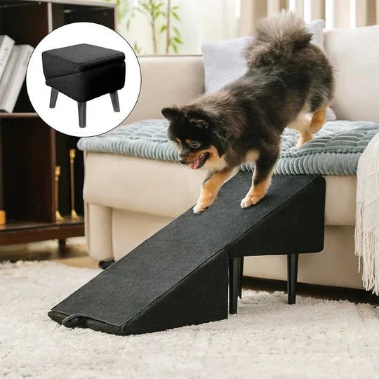Adjustable 2 in 1 Pet Ramp and Step Stool
