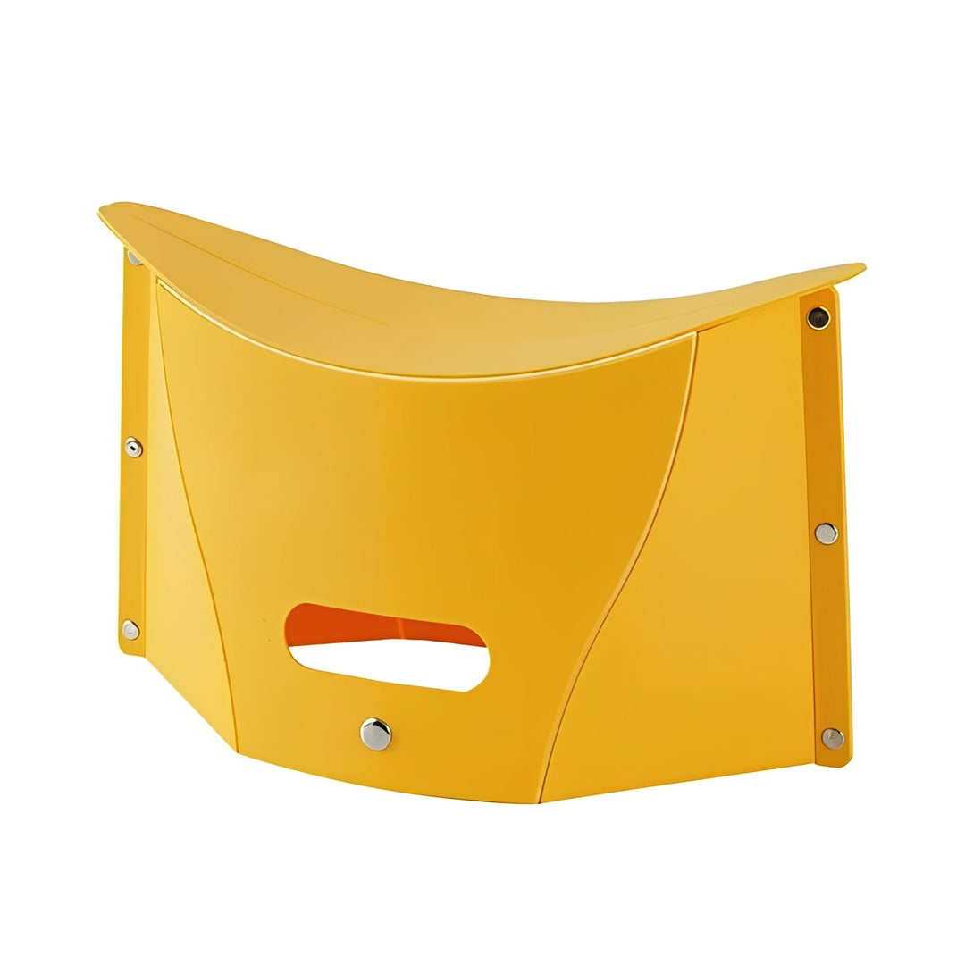 Portable Folding Step Stool with Built-In Carry Handle