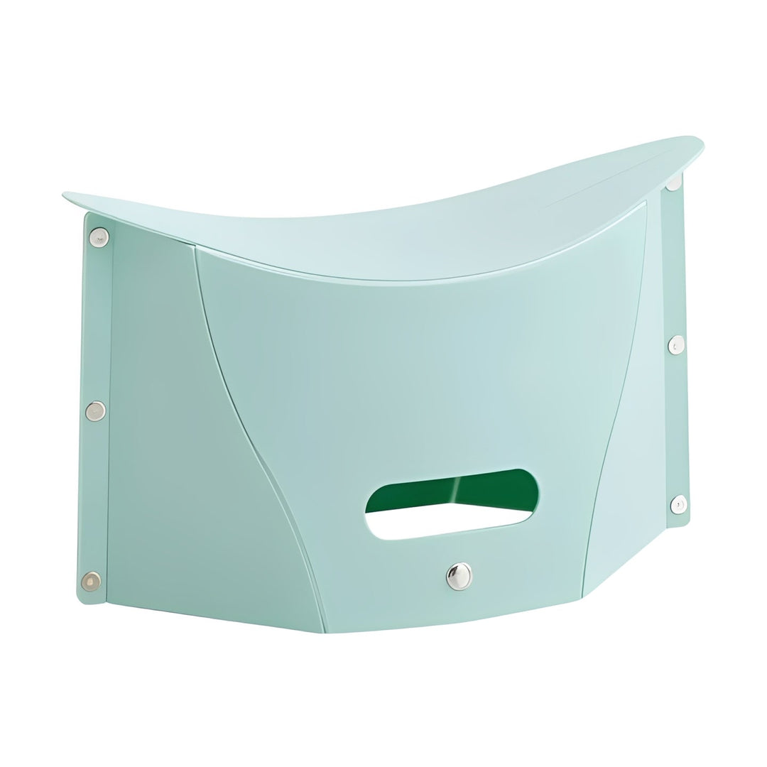 Portable Folding Step Stool with Built-In Carry Handle