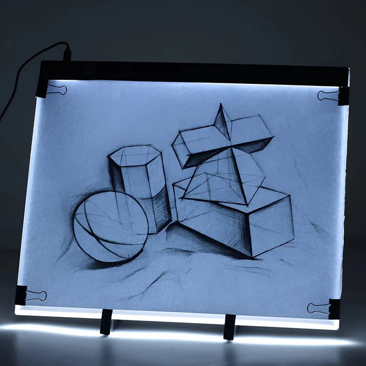 Illuminated Creative Tablet and A4 LED Tracing Light Box