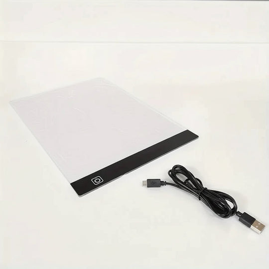 Illuminated Creative Tablet and A4 LED Tracing Light Box