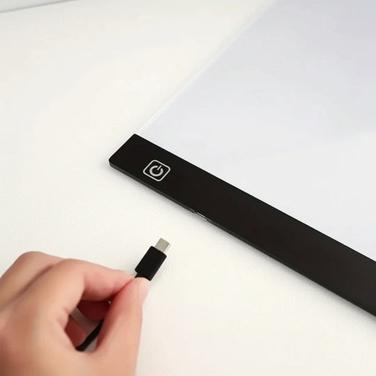 Illuminated Creative Tablet and A4 LED Tracing Light Box