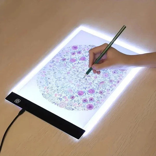 Illuminated Creative Tablet and A4 LED Tracing Light Box